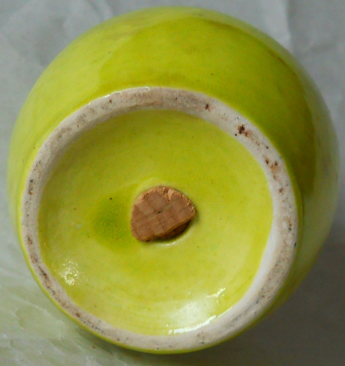 033-CHARTREUSE-EGG-BULLET-SHAPE-POTTERY-SHAKER-ORIG.jpg