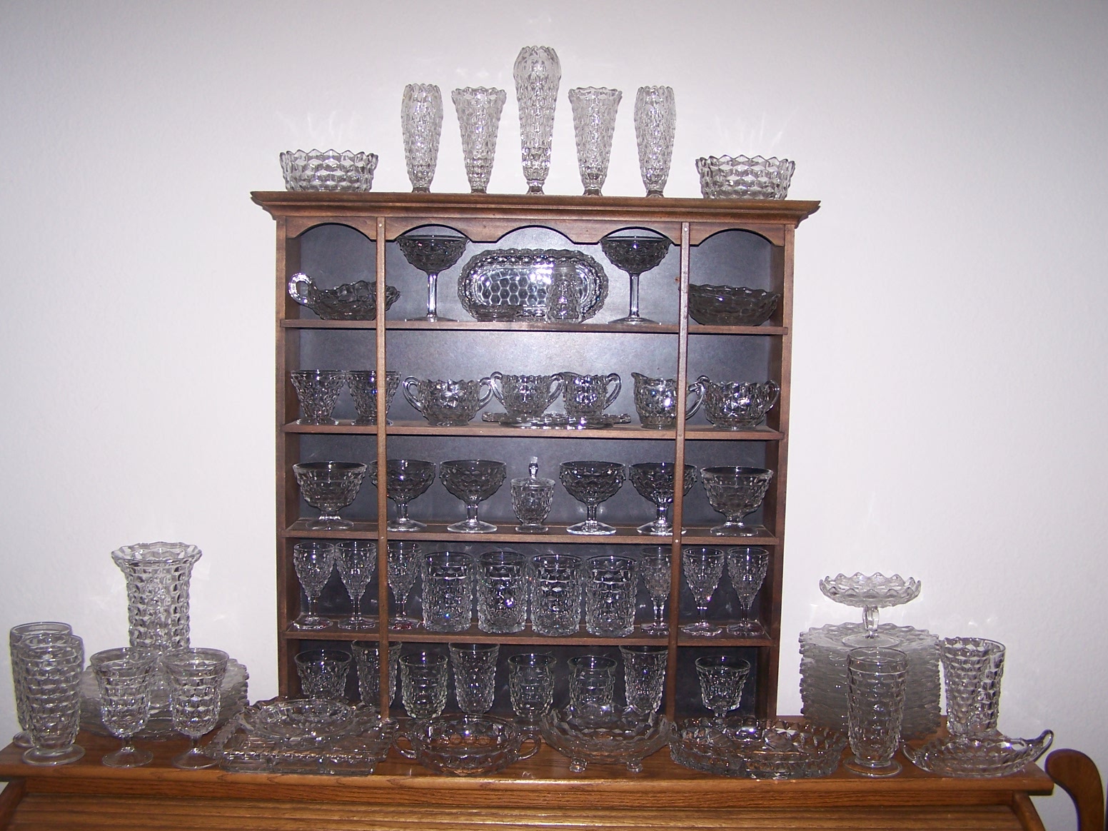 How To Display A Crystal Glassware Collection