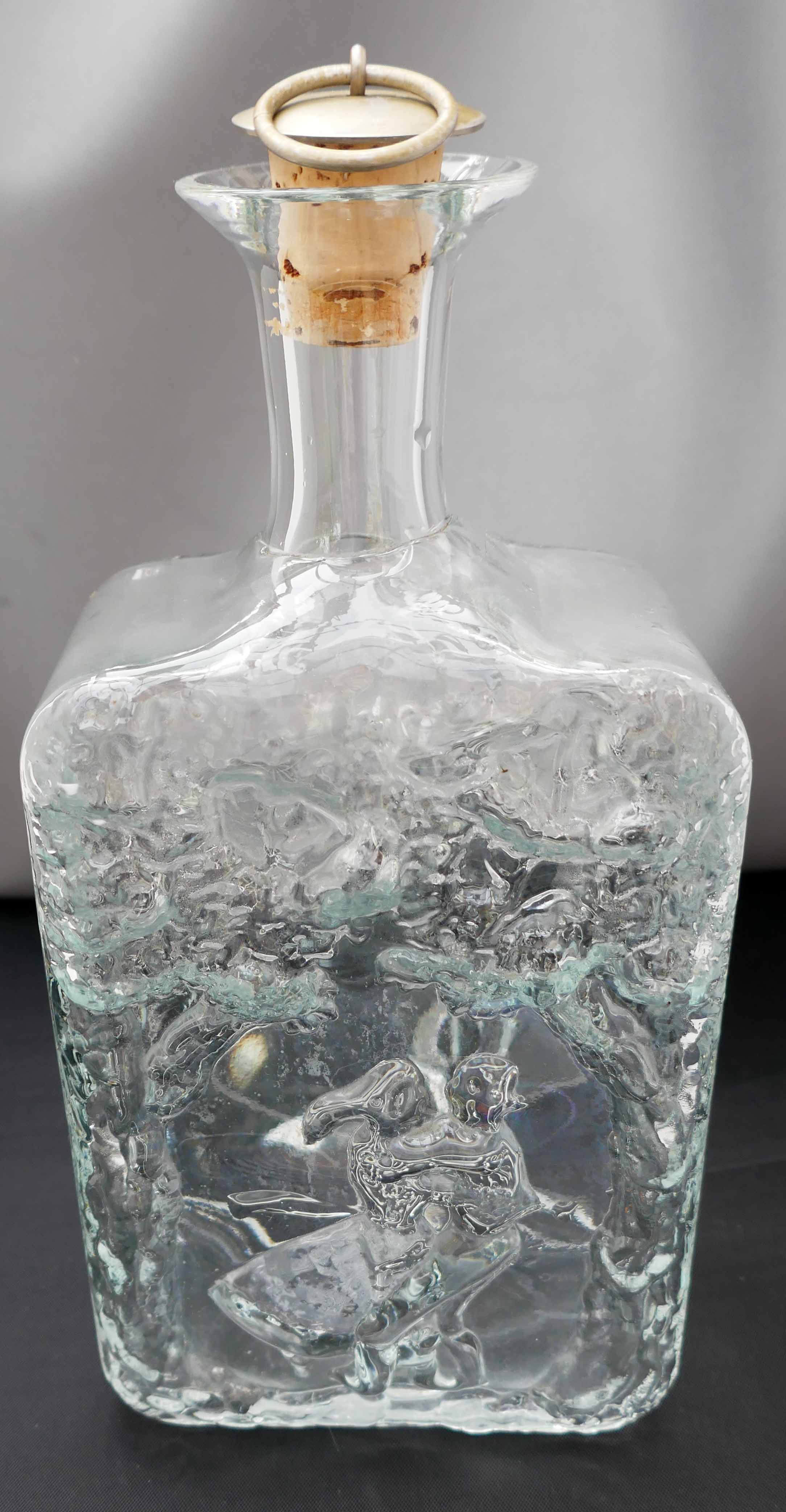 12. 1970s Kosta Boda Glass Rhapsody decanter (2).jpg