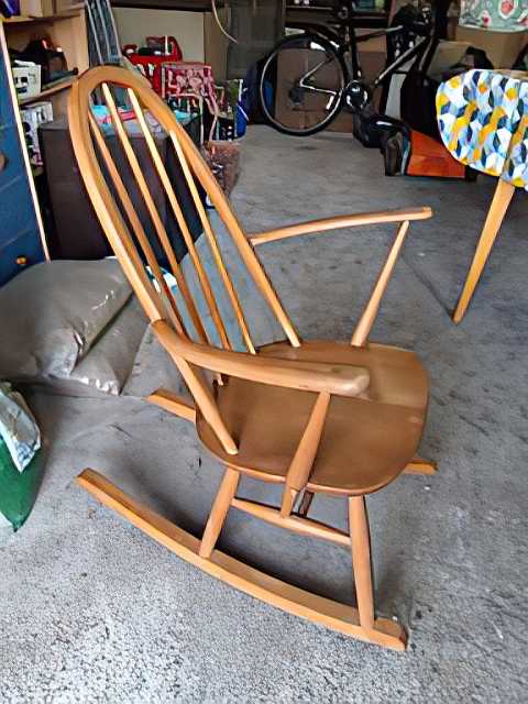 Ercol rocking chair online cushions