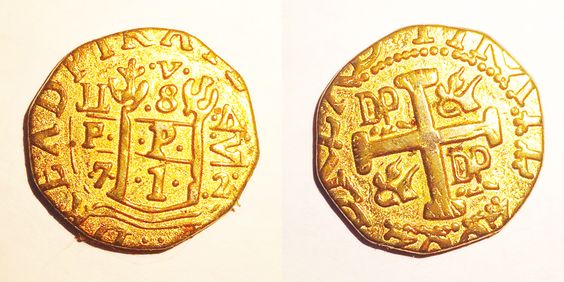 Templar gold coins