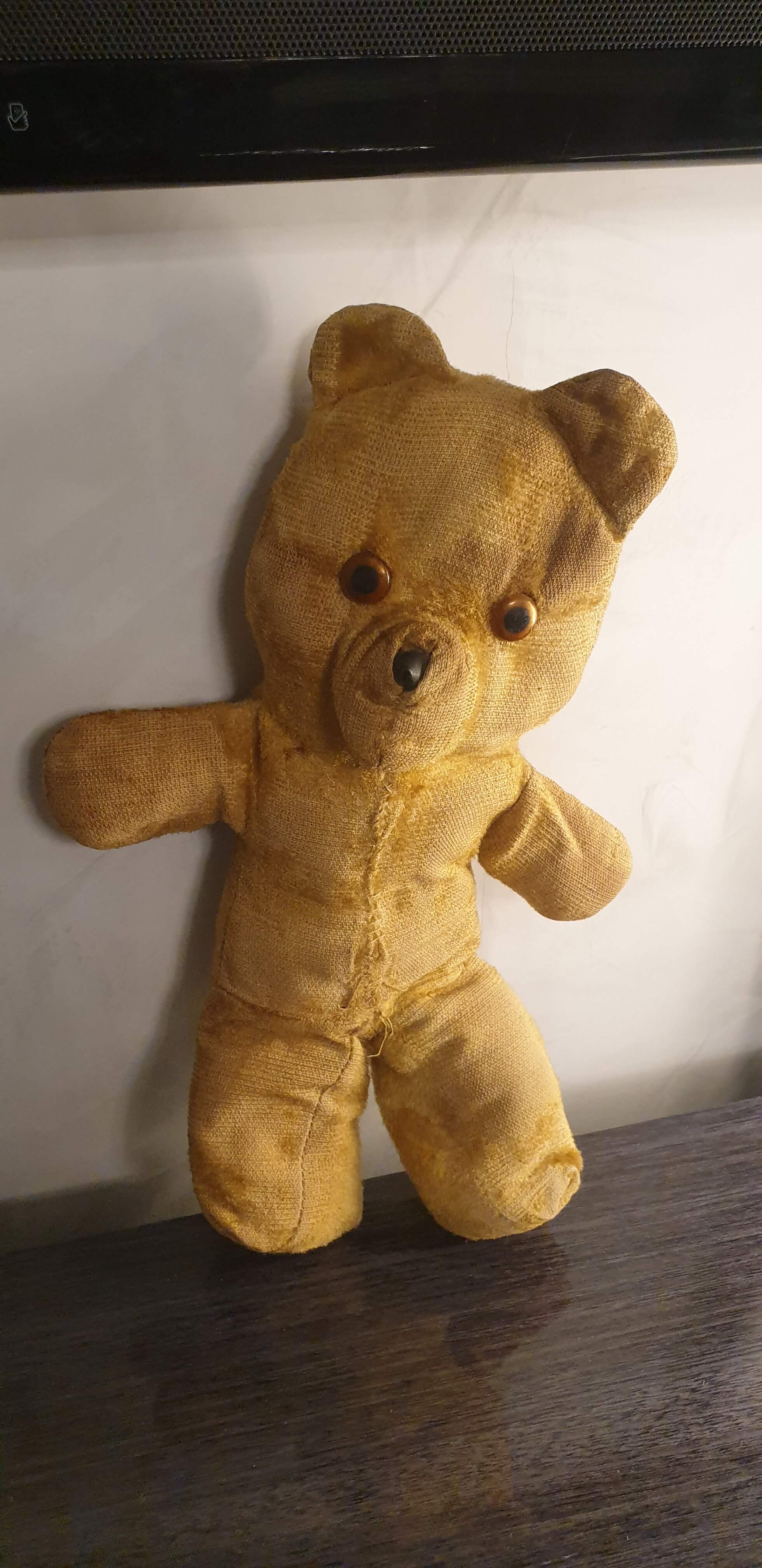 old stuffed bear