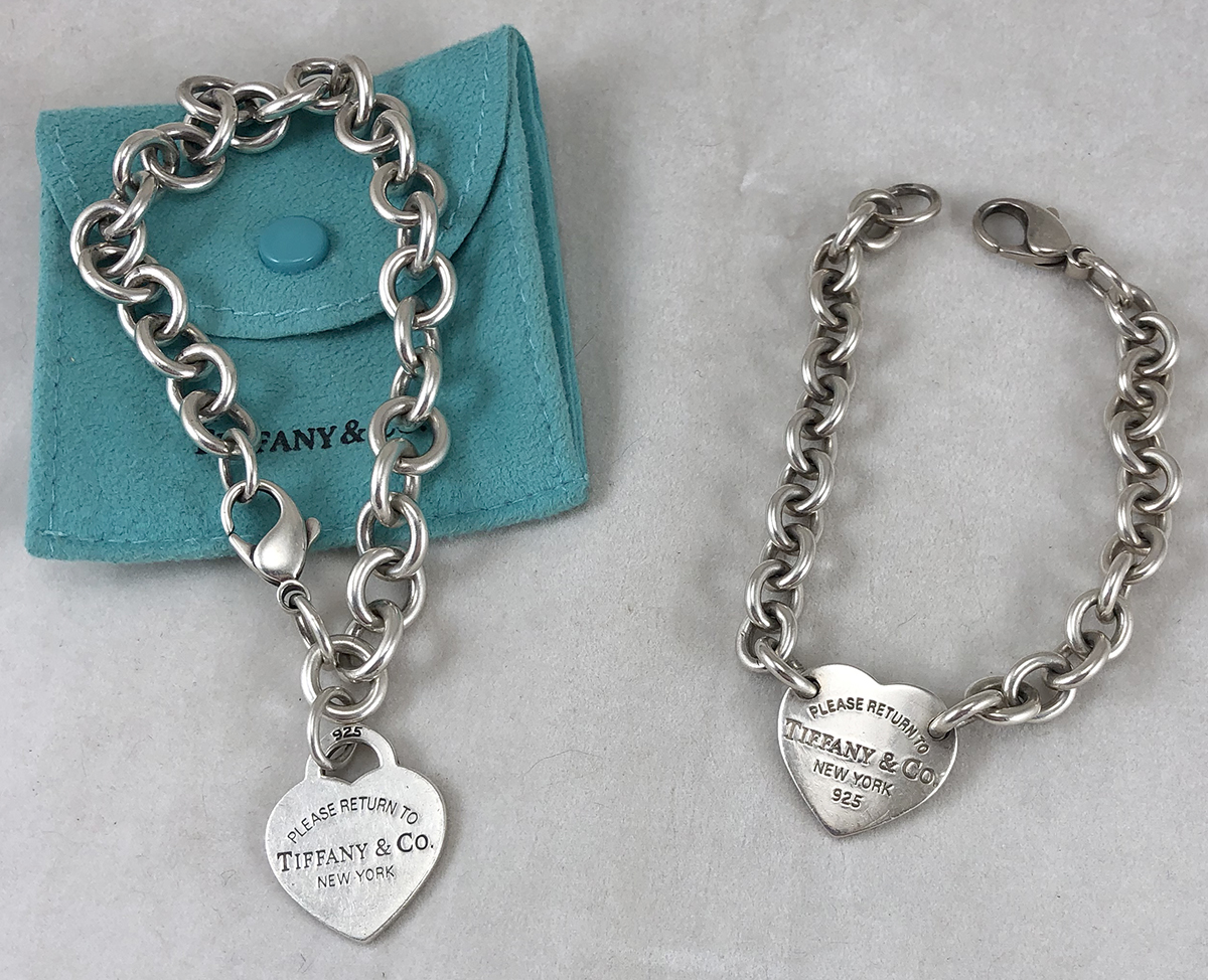 Return to Tiffany™ Heart Tag Bracelet in Silver