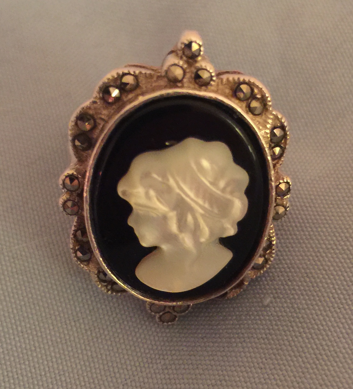 Marking on my cameo ring? Can’t make it out....need help | Antiques Board