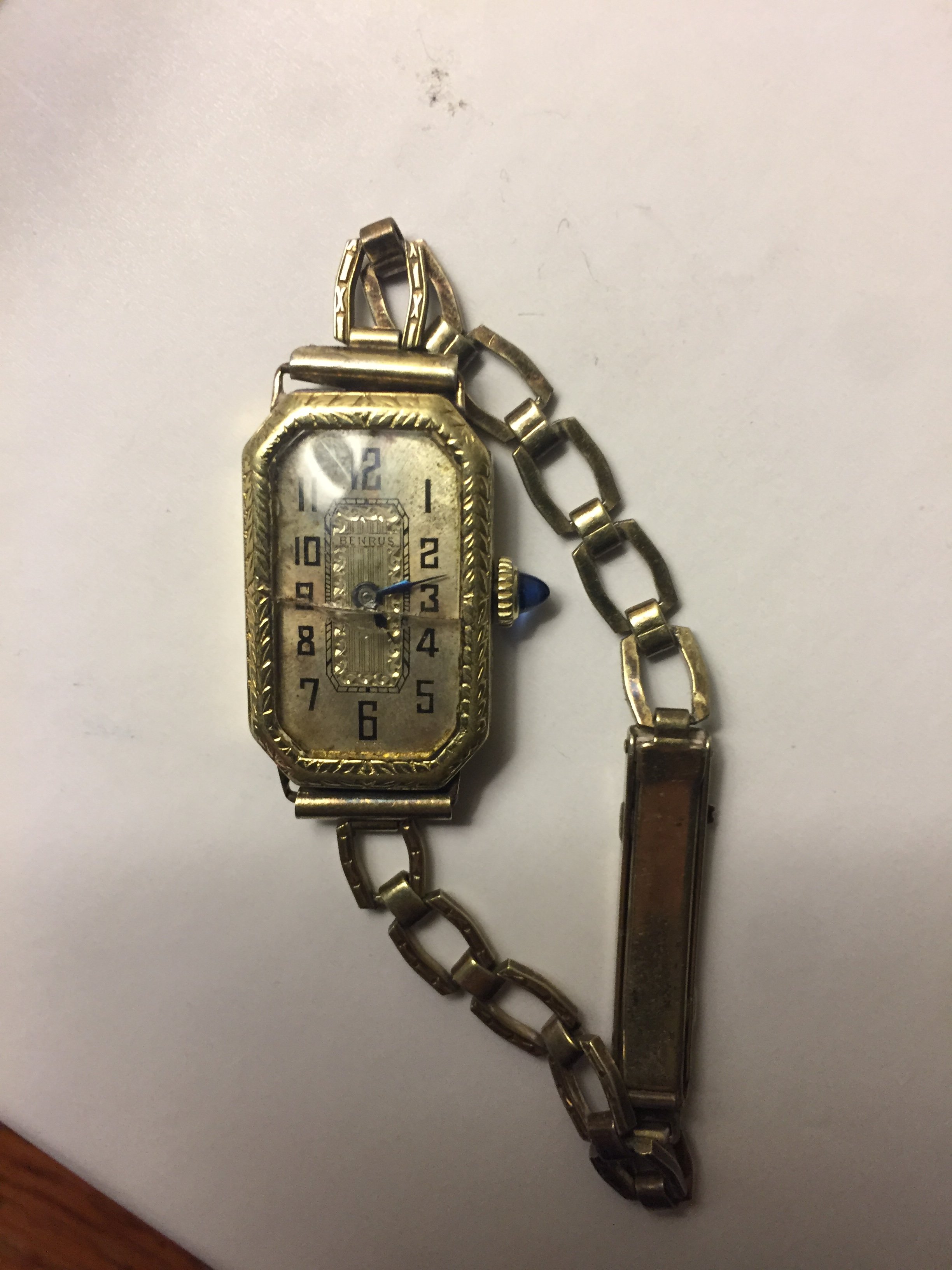 Benrus value old watches ID and