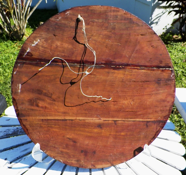 AA EBAY NEW A ART CARVING WOOD CIRCLE SHIELD HAITIAN AFRICAN 1AA.jpg