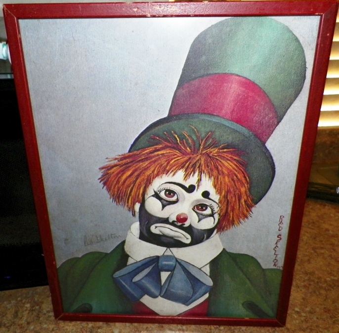 AA EBAY NEW A ART PAINTING CLOWN RED SKELTON 3AA A GROUP.jpg