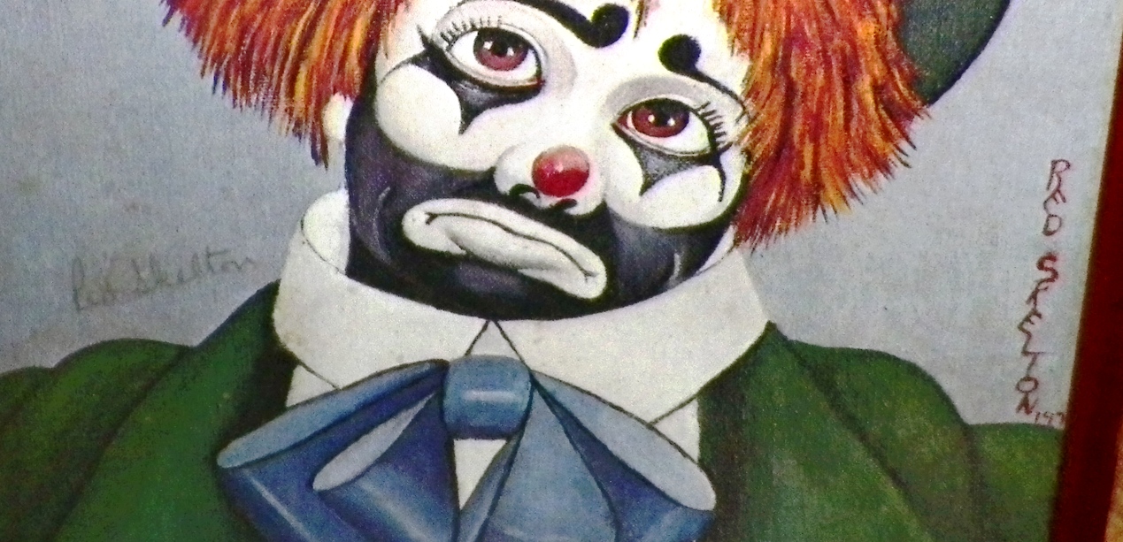 AA EBAY NEW A ART PAINTING CLOWN RED SKELTON 3AAA A GROUP.jpg
