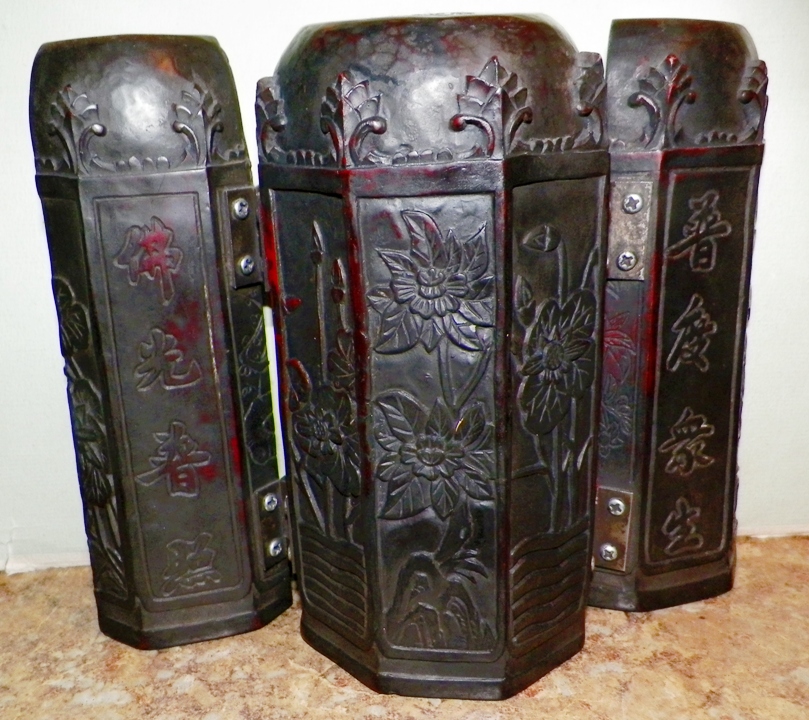 AA EBAY NEW A COLLECTIBLE EBAY EBAY CARVED CHINESE TIBETAN 2 DOOR SHRINE 3AA.jpg