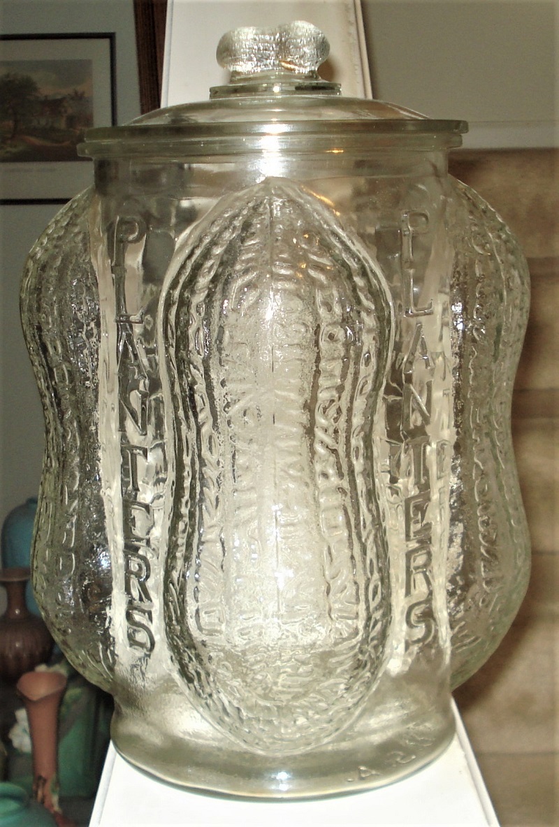 Advertising Large General Store Planters Peaunuts Jar 01.jpg