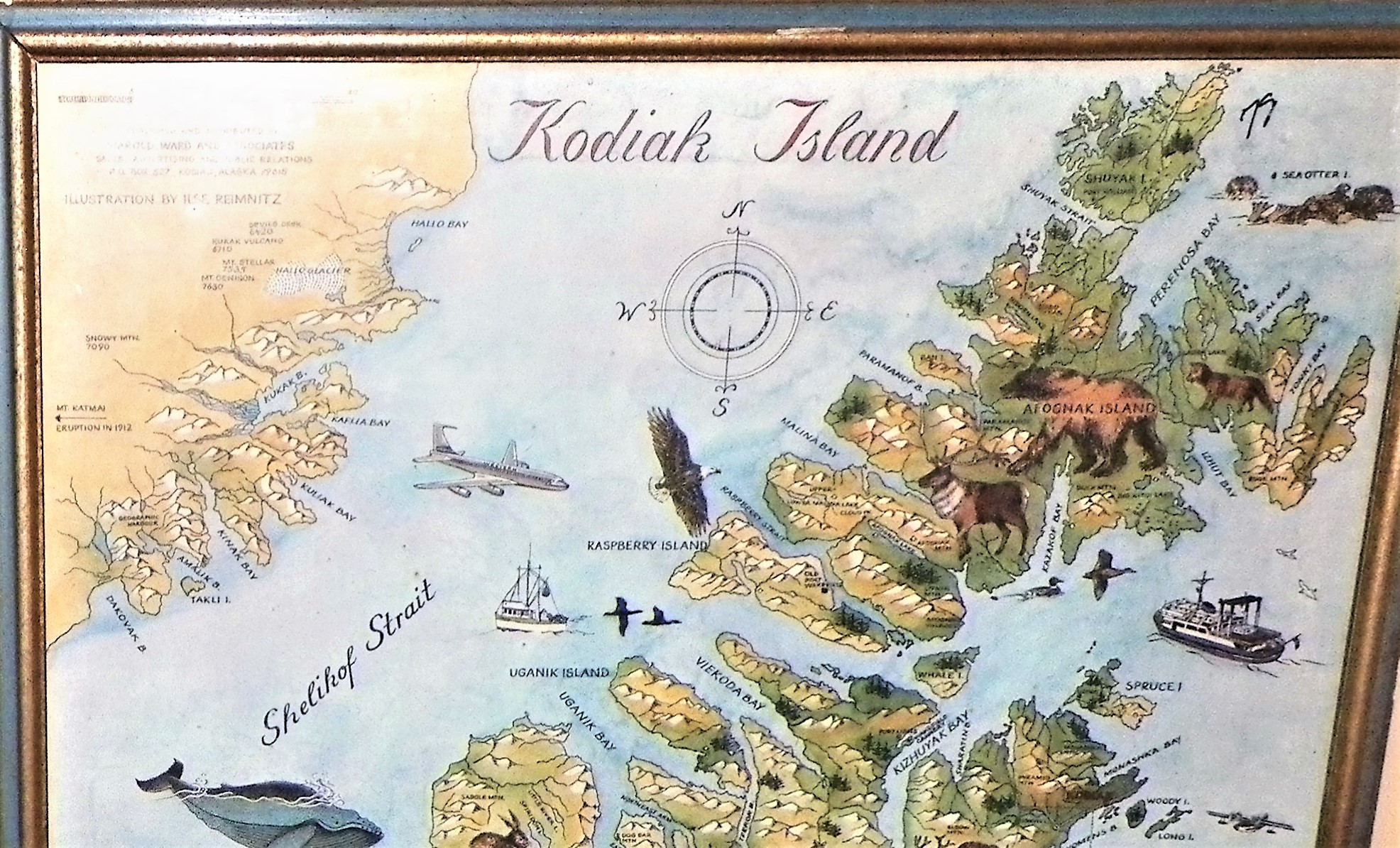 Art Map Kodiak Island Map 2aa Jpg.254751