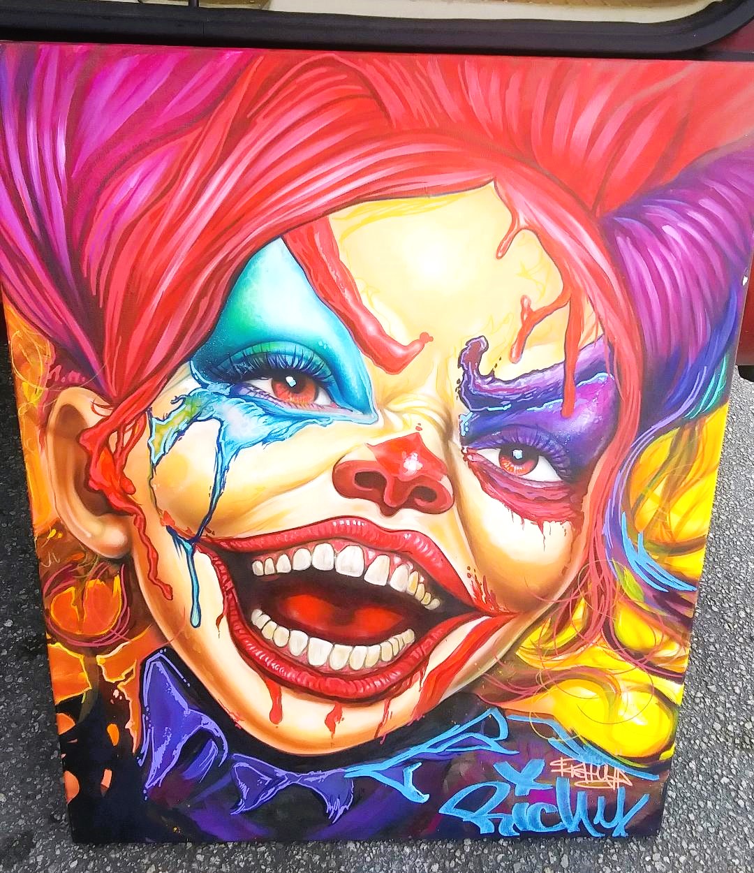 ART PAINTING CLOWN RICKY 1CAA.jpg