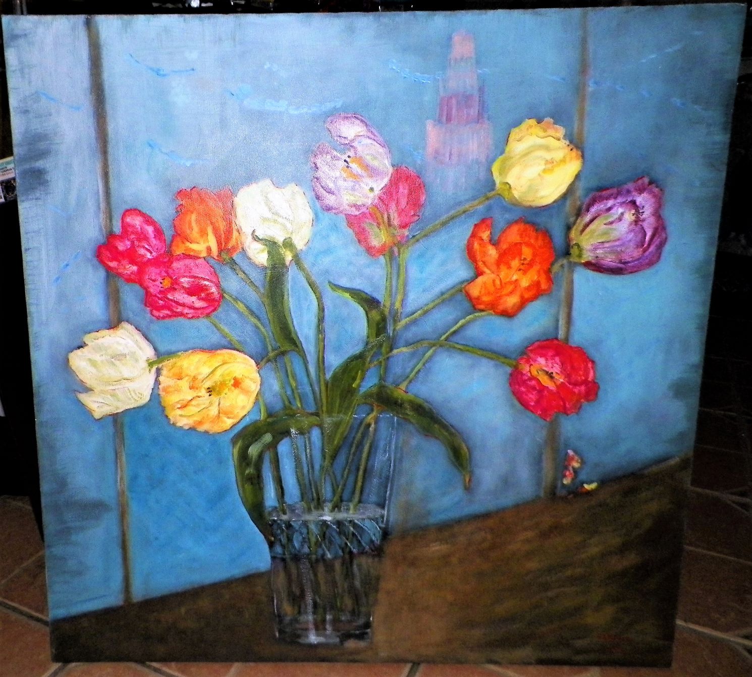 ART PAINTING FLOWERS MA FULLER 1AA.JPG