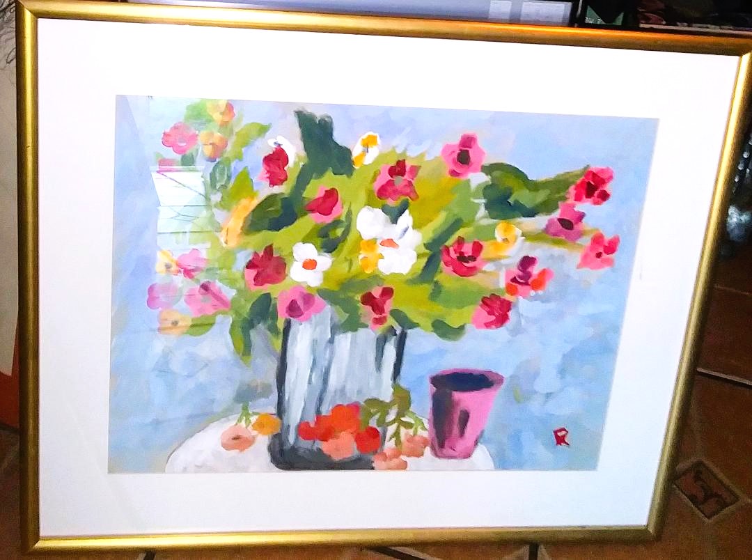 ART PAINTING FLOWERS R SIGNED 1AA.jpg