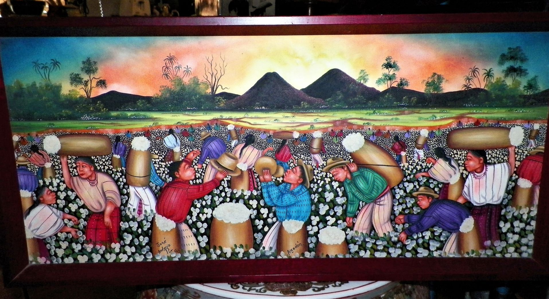 ART PAINTING INDIAN PERU PAINTING LONG WIDE PAINTING 1AAZZZ.jpg