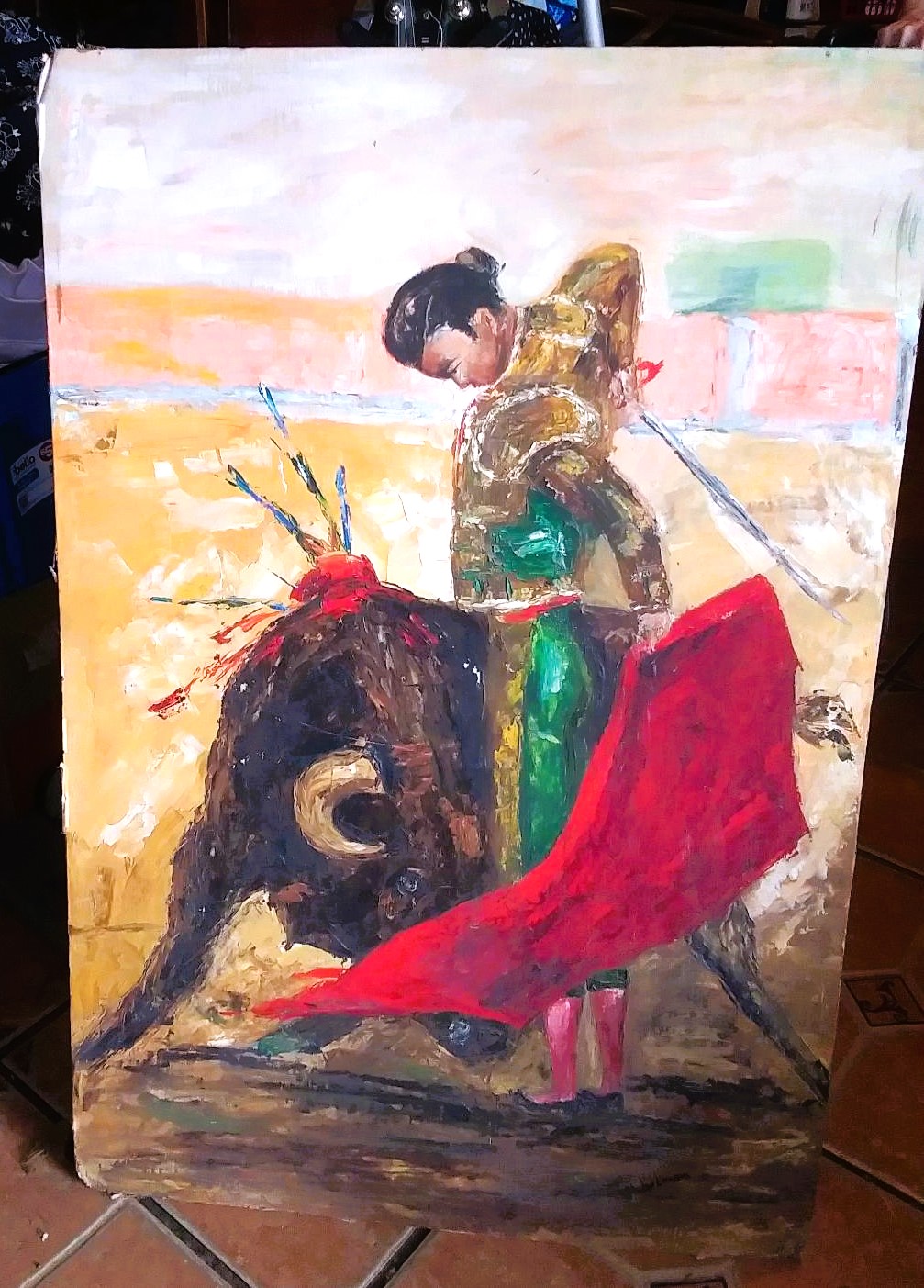 ART PAINTING MATADOR BY WORKMAN 2AA.jpg