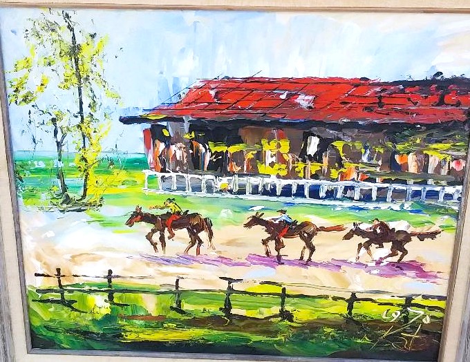 ART PAINTING MORRIS KATZ HORSES 1AA.jpg