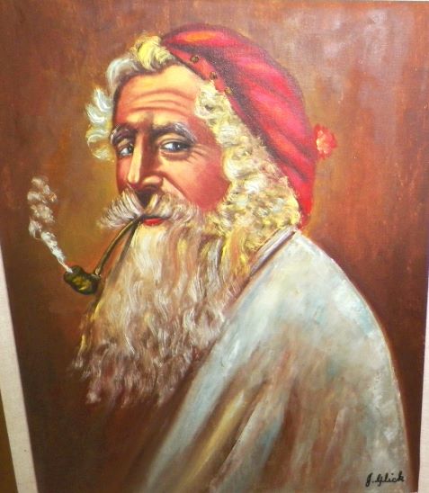 ART PAINTING SANTA CLAUS 1AA.JPG