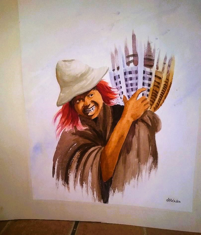 ART PAINTING SECCA A GROUP 1AA MENDEZ AA INDIAN CARRYING STRAW AAA.jpg