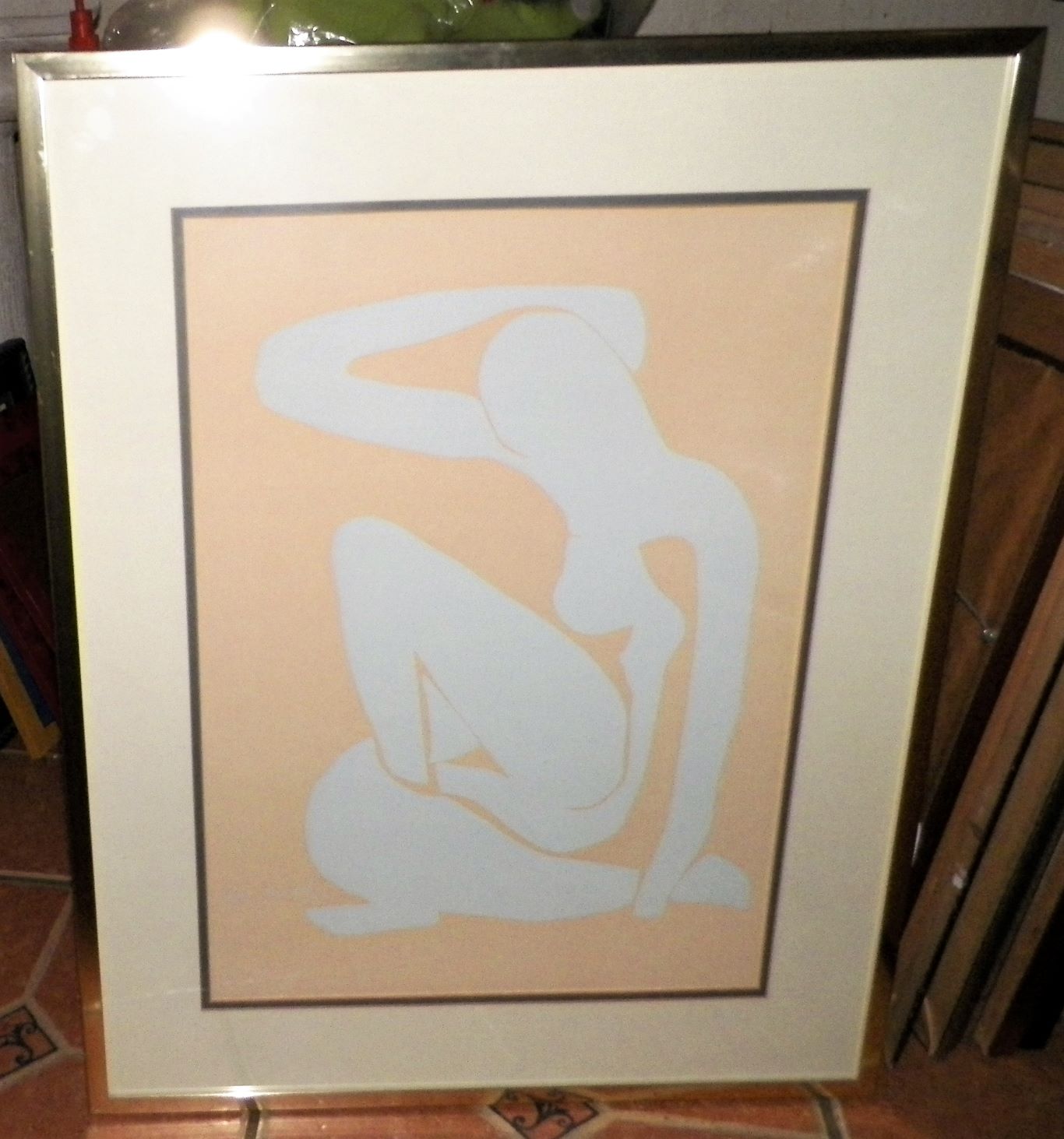 ART PAINTING SHADOW FIGURE MATISSE LOOK LIKE 1AA.JPG