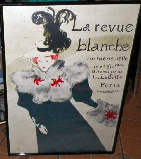 ART POSTER HENRI LATREC MAN POSTER LIMITED EDITION MADAME BLANCHE 1AA.JPG