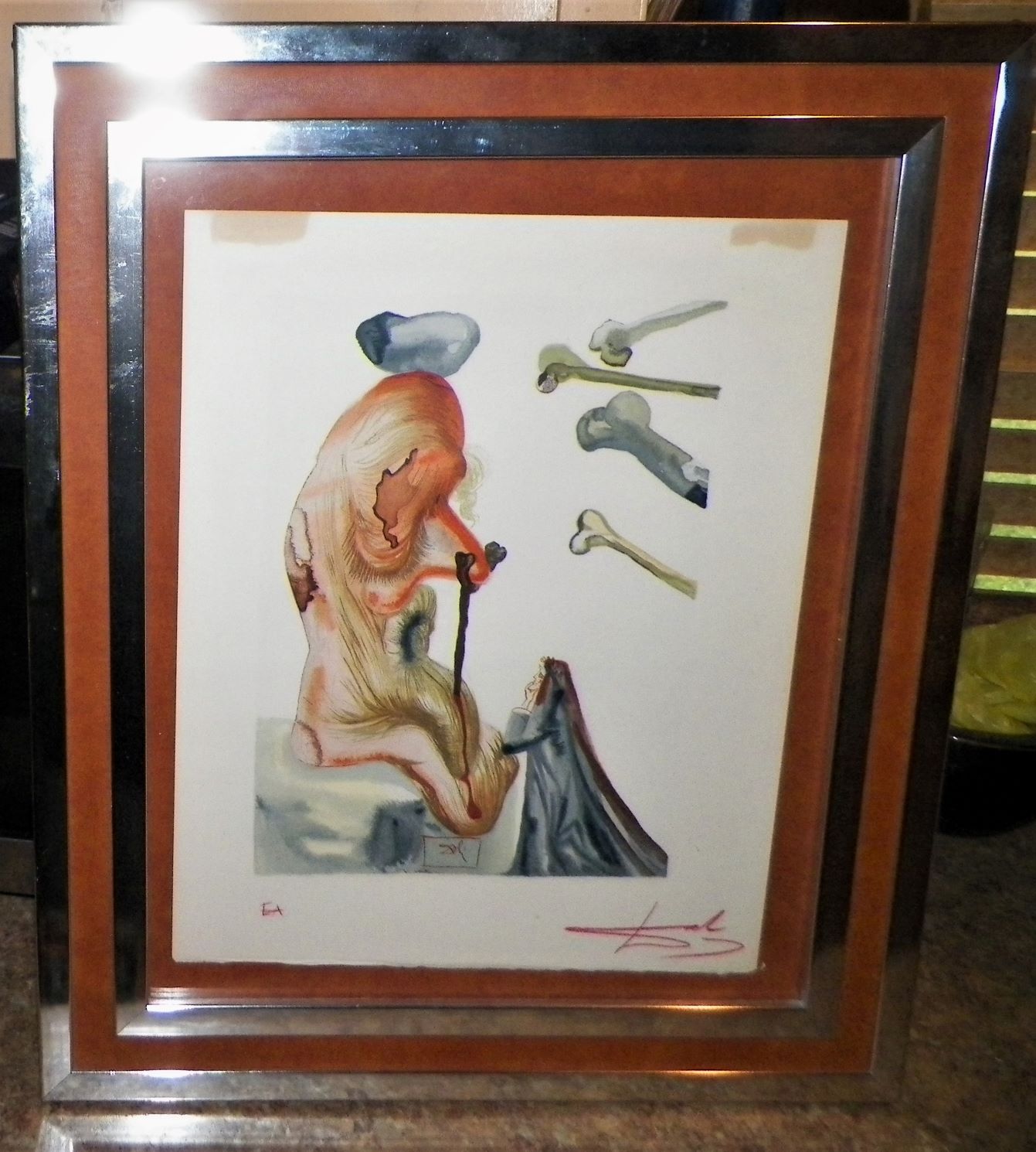 ART PRINT DALI ARTIST PROOF 1AA.JPG