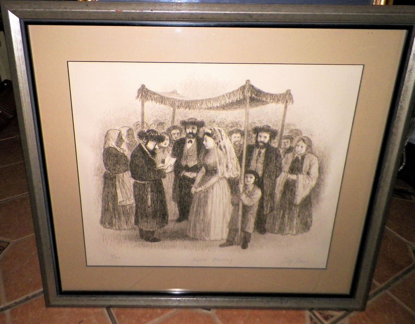 ART PRINT JEWISH WEDDING 1AA.JPG