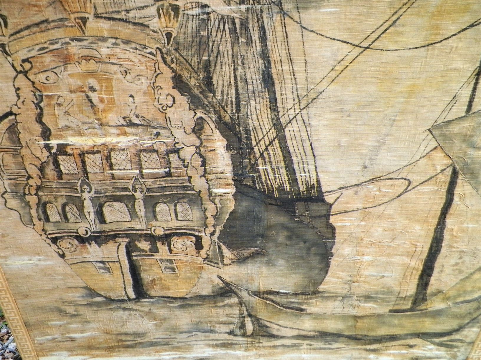 ART TAPESTRY SHIP 3AA.JPG