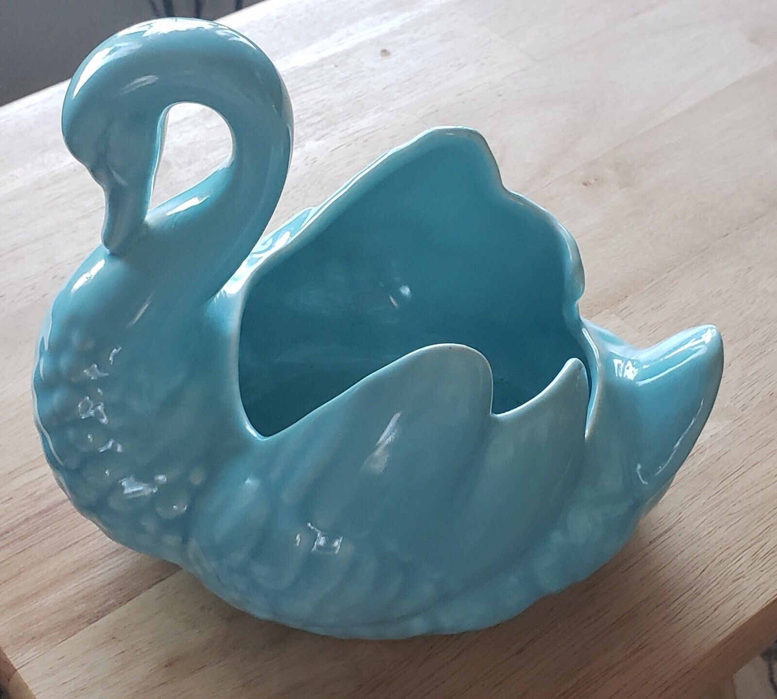 blue glazed swan with foil label.jpg