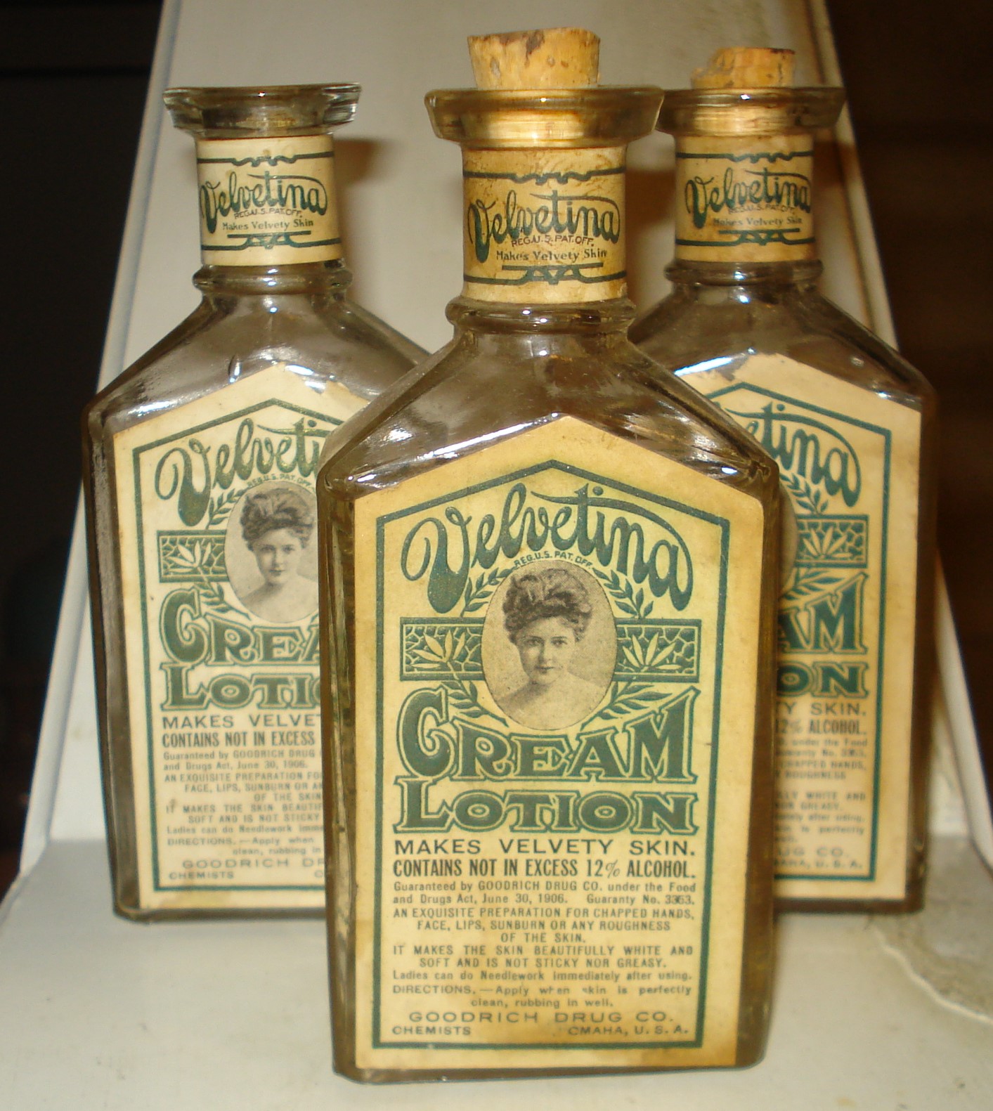 bottles - velvetina cream lotion goodrich drug.jpg