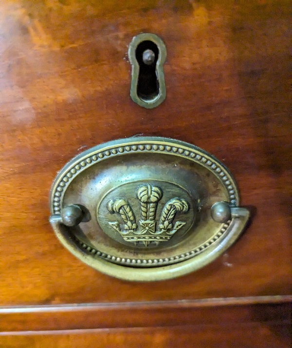 brass estuchion prince of wales feathers drawer pull_unlikely original_sm.jpg