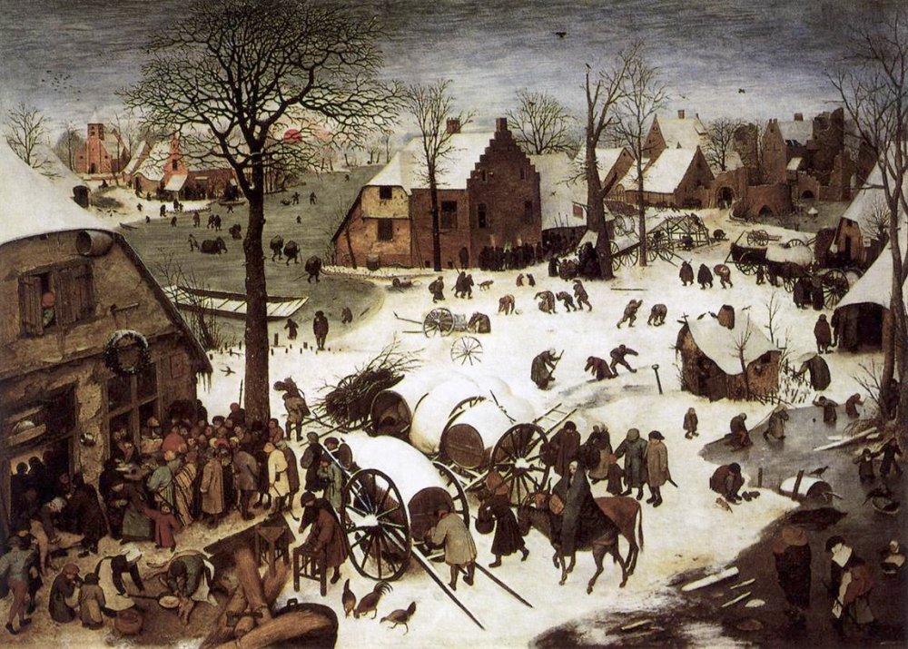 Bruegel the Elder - The Census at Bethlehem 1566.jpg