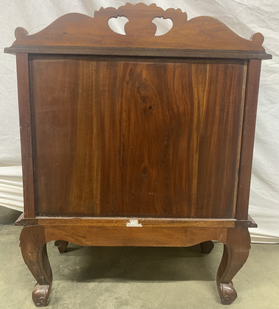 Carved Wood Chest of Dovetail Drawers - 30 H x 24 W x 12.5 D = 5AA.jpg