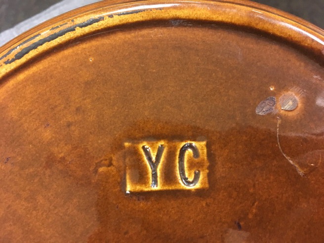 Pottery YC Mark | Antiques Board