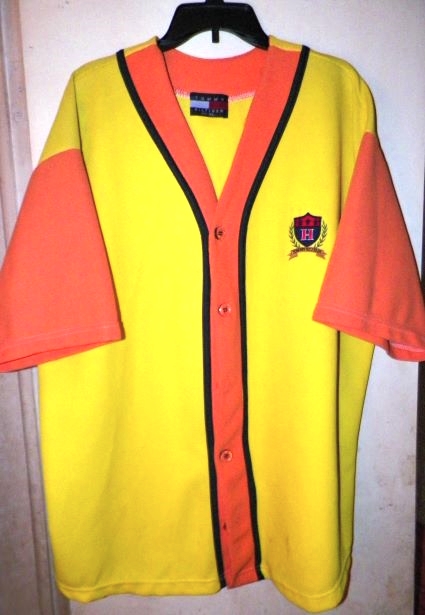 CLOTHES SHIRT TOMMY HILFIGER YELLOW & ORANGE 1AAA.JPG