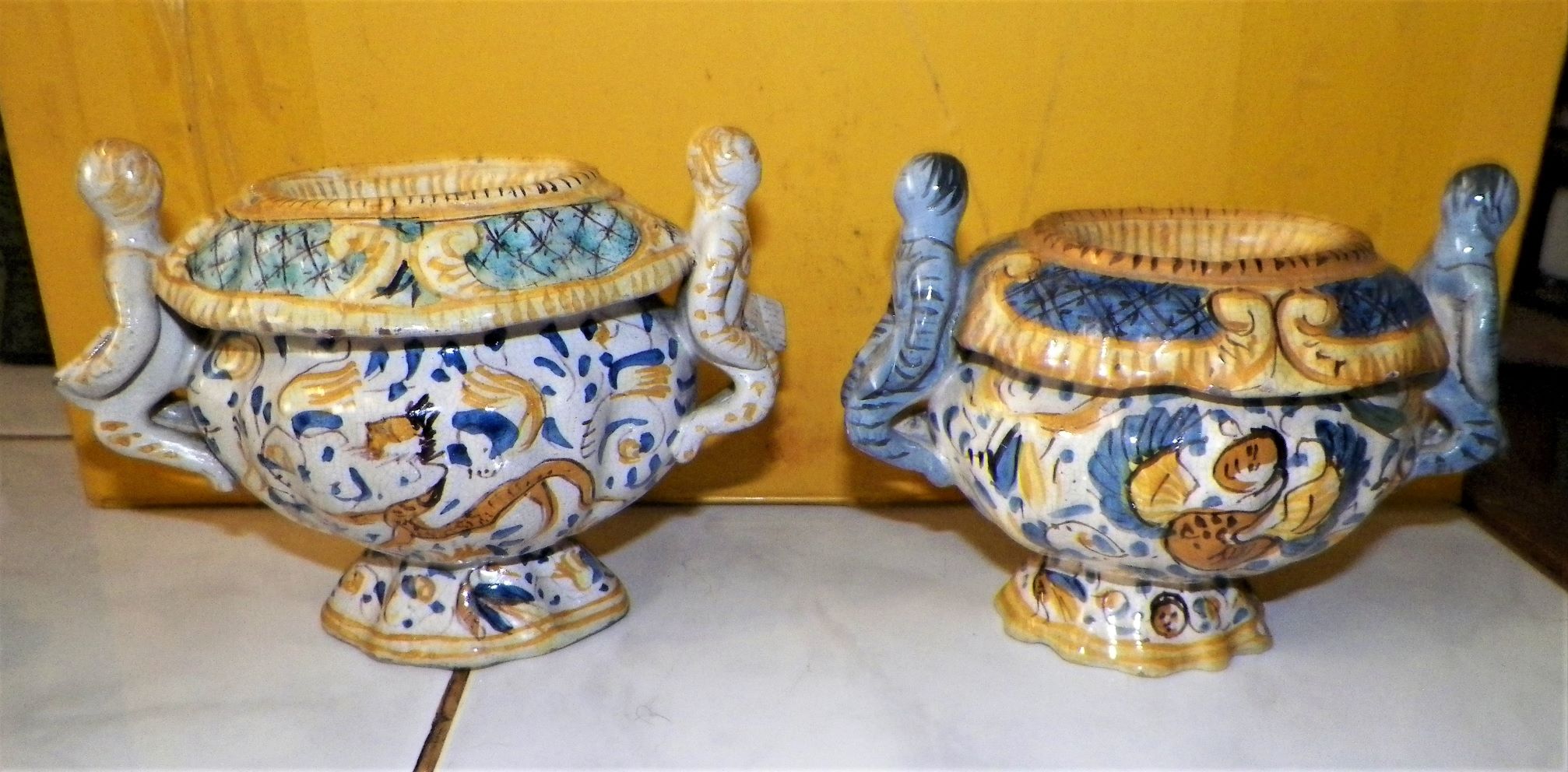 COLLECTIBLE POTTERY MAJOLICA 1AA.JPG