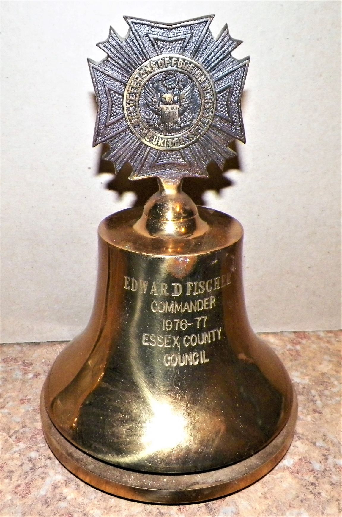 COLLECTIBLE TROPHY BELL BRONZE ESSEX COUNTY 1AAzz.JPG