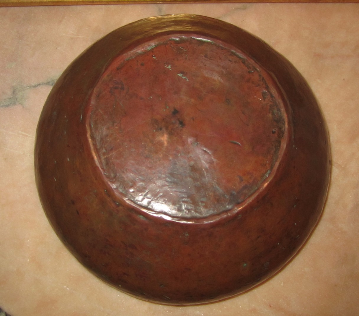 Question On Hammered Copper Bowl Antiques Board   Copperbowl2 Jpg.380549