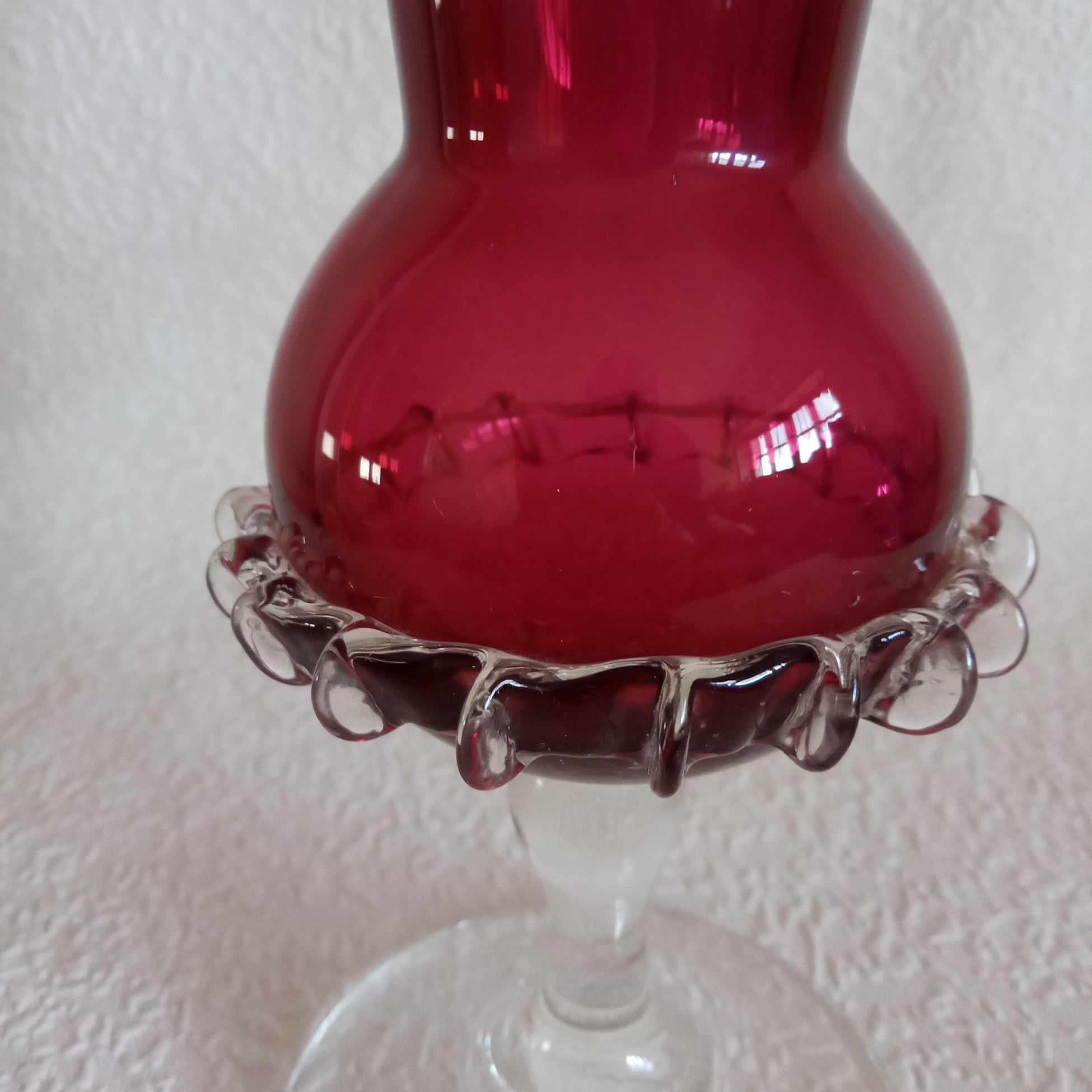 cranberry glass footed vase D.jpg