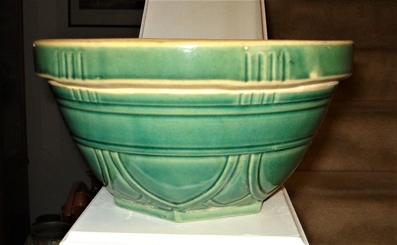 CROCK BOWL GREEN STONEWARE.jpg