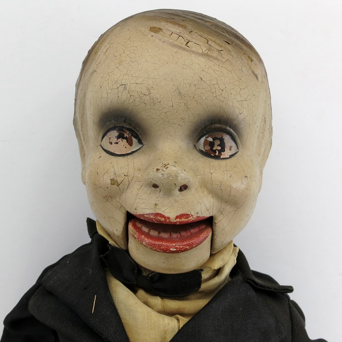 a dummy puppet