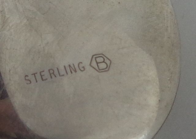 Help With Sterling Mark B In Hexagon Shape | Antiques Board