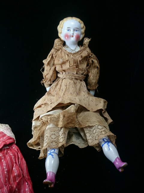 Porcelain/China Head Doll Sailor Motif | Antiques Board