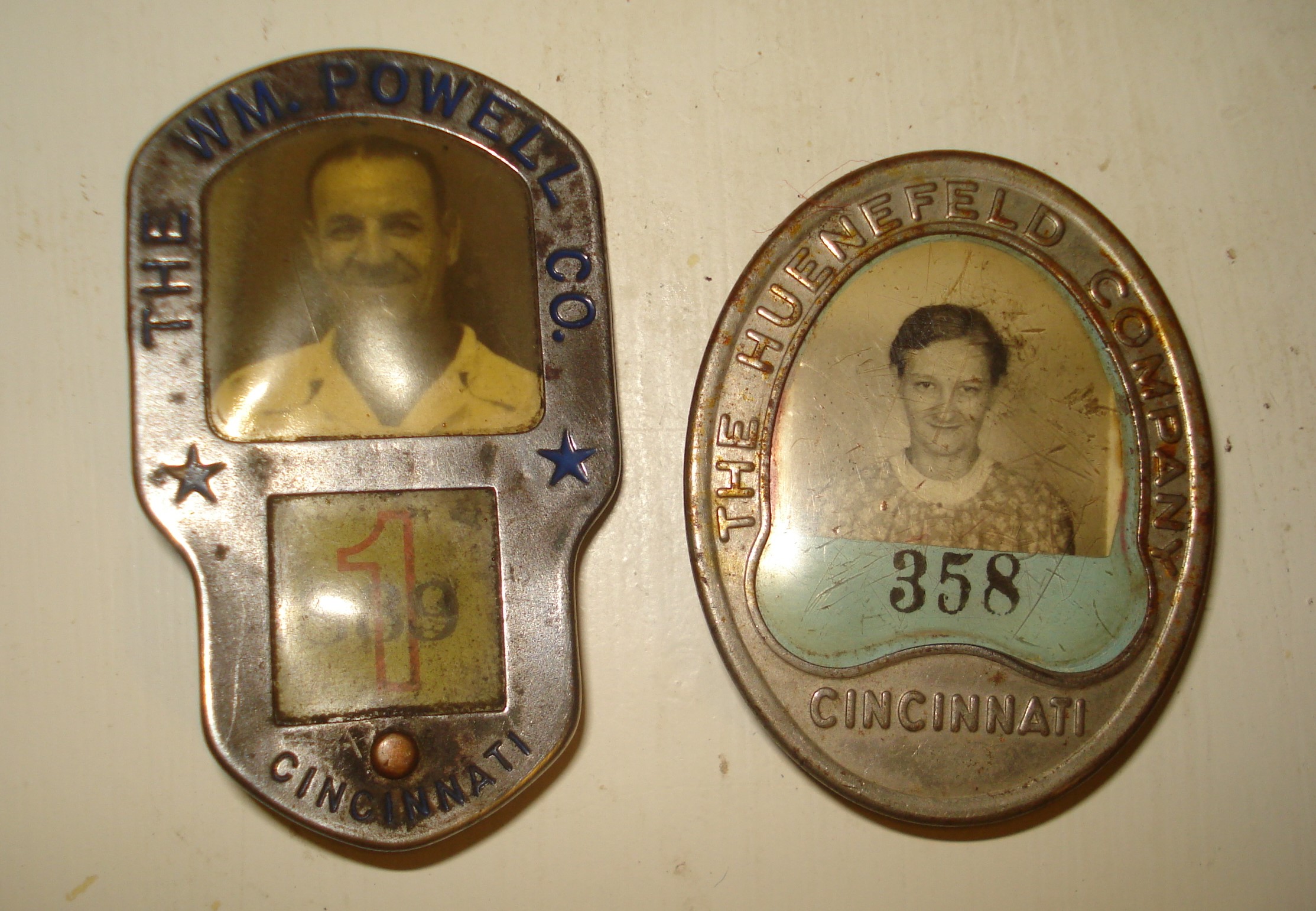 Employee Badges - Cincinnati area - Antique.jpg