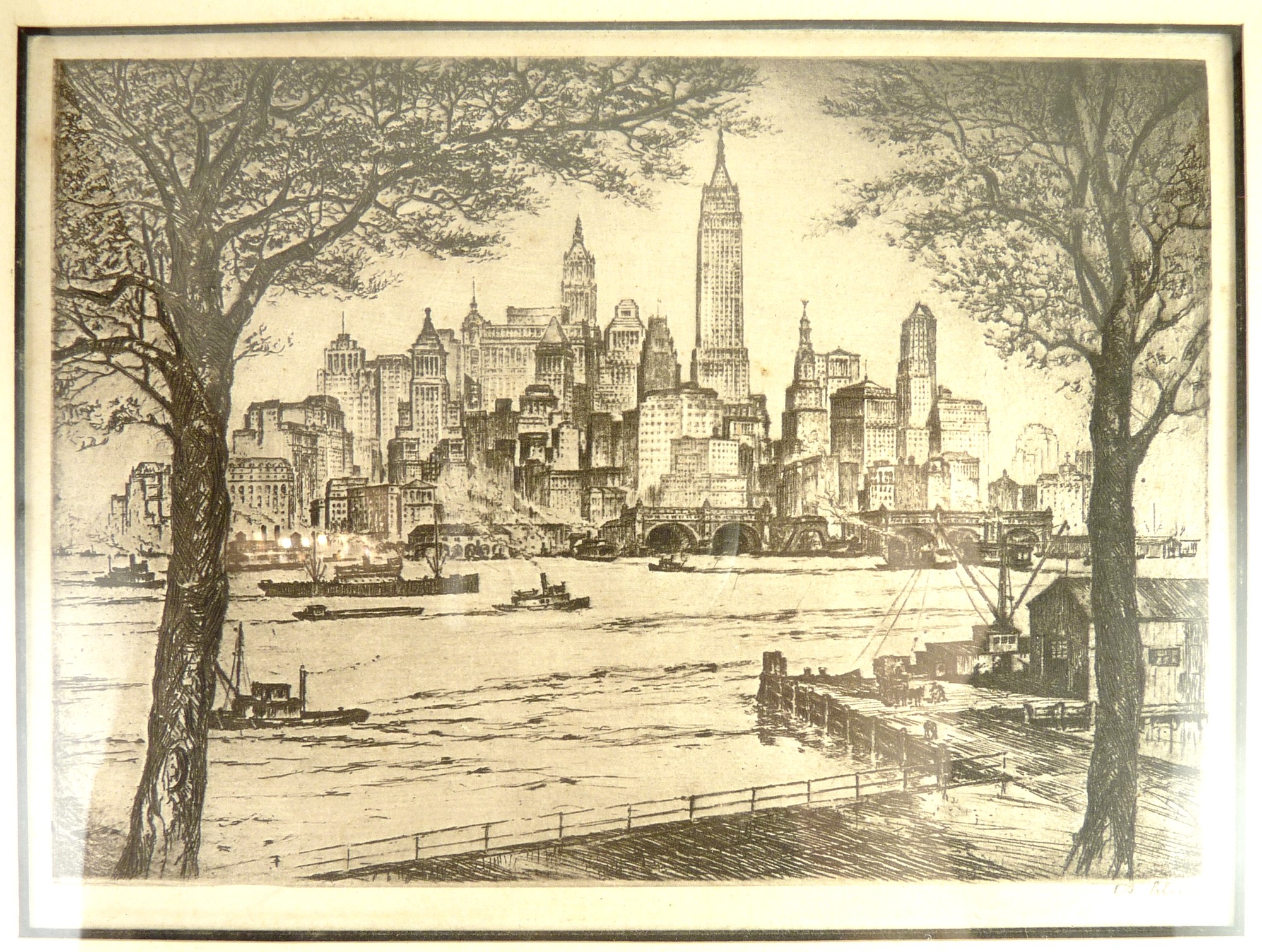 Engraving Harbor Scene 1.JPG