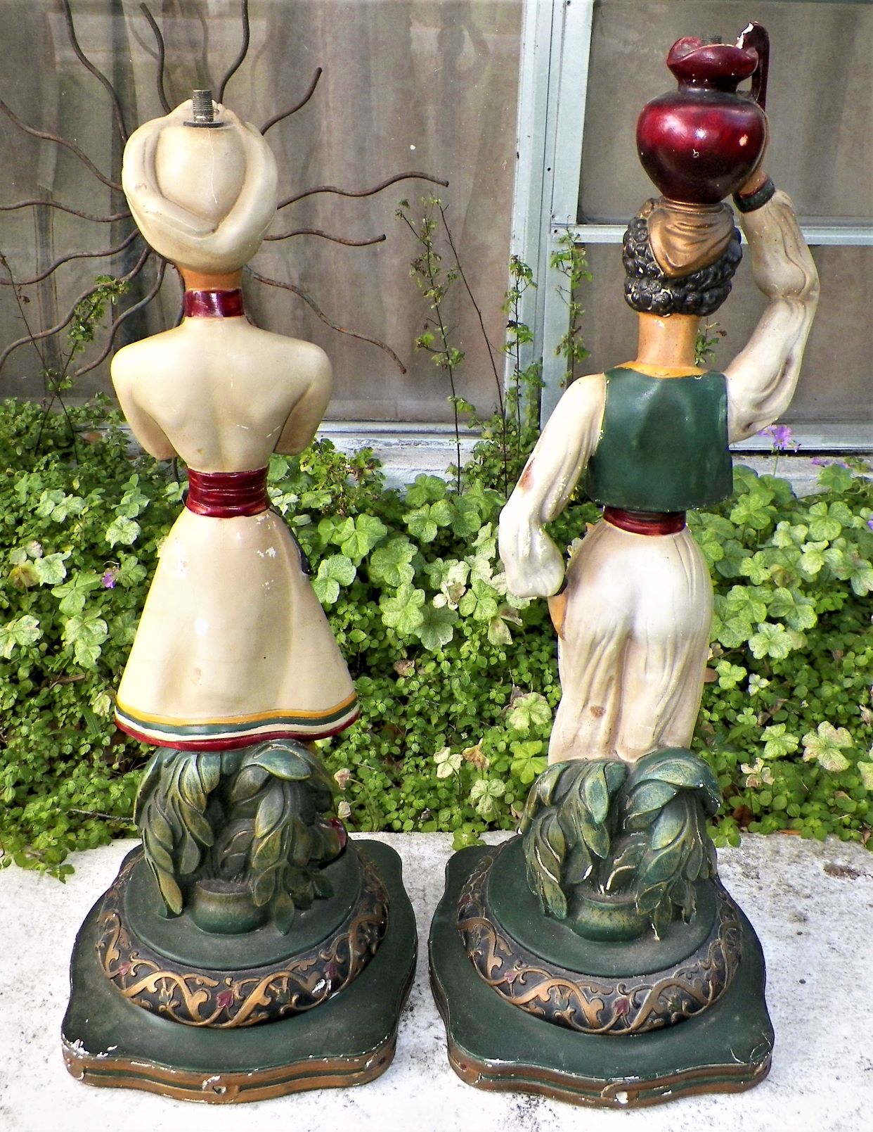 FURNITURE LAMP 2 FIGURAL LAMP BADIES MAN & WOMAN 4AA.JPG