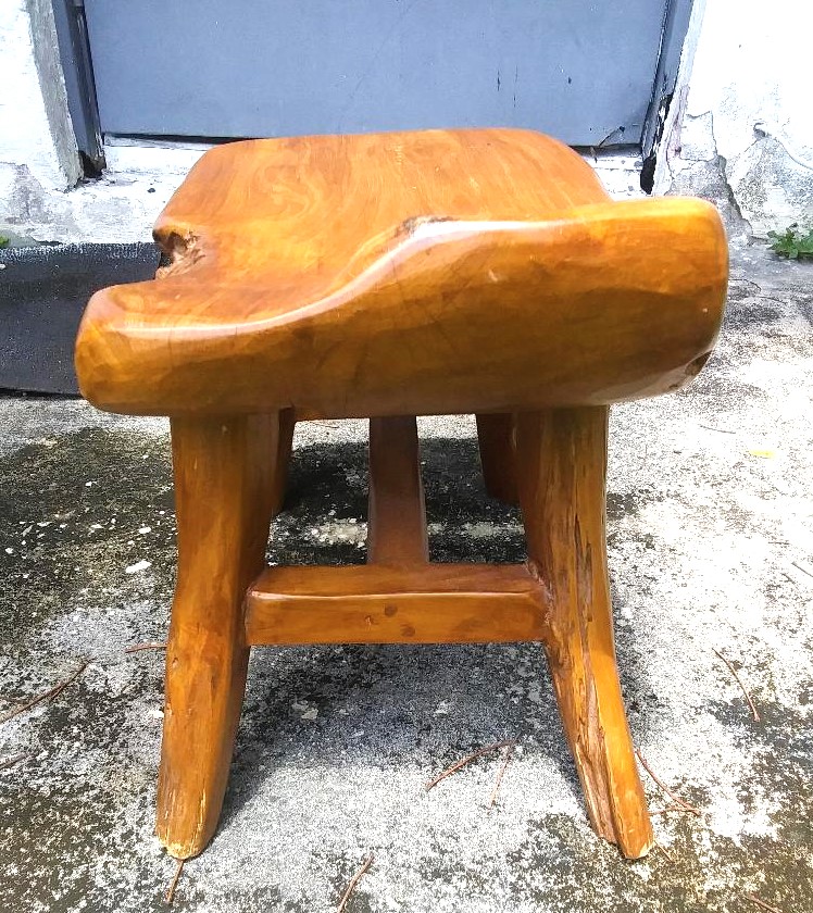 FURNITURE STOOL BURL WOOD 2AA.jpg