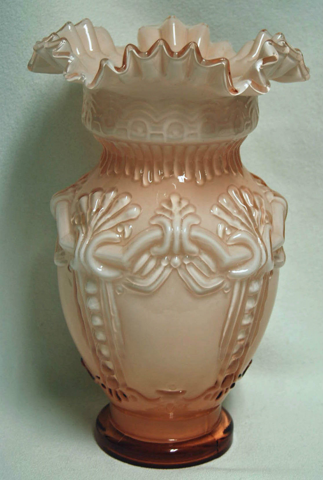 glass-vase-embossed-crimped-ruffled-rim-12.5-inches.JPG