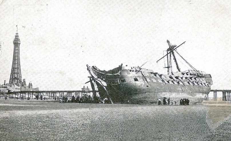 HMS Fourdroyant wreck, 1897..jpg