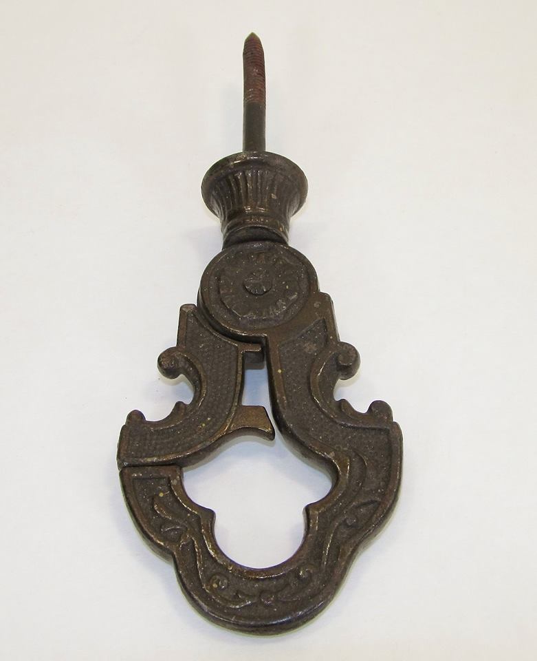 Cast iron ceiling oil lamp/lanter hook? | Antiques Board
